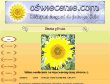 Tablet Screenshot of oswiecenie.com